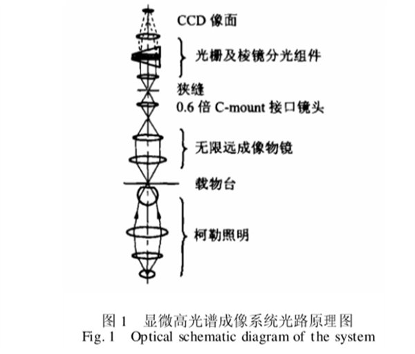 顯微高光譜成像係統