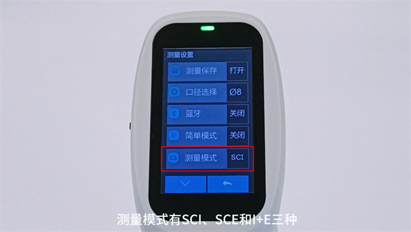 分光91视频污污污測量模式1